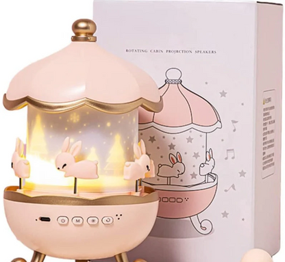 Machoue™ Christmas Musical Carousel Lamp