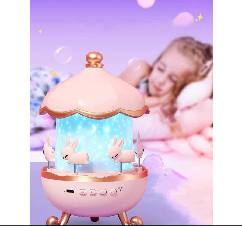 Machoue™ Christmas Musical Carousel Lamp