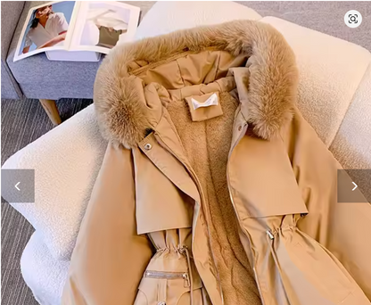 Winter Luxe Puffer Jacket for women