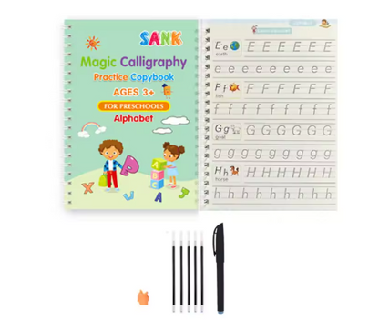 Machoue™Magic Handwriting Practice Copybook Set Learn to Write with Fun!